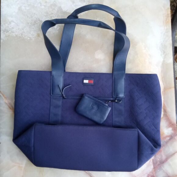 Tommy-hilfiger Women's Navy and Blue Bag - Picture 1 of 6